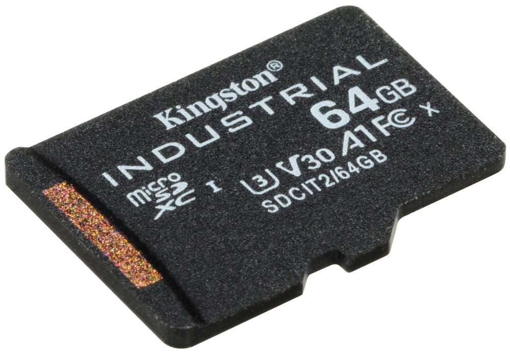 KINGSTON 64GB microSDXC / Industrial Temp / UHS-I / U3 / vč. adaptéru