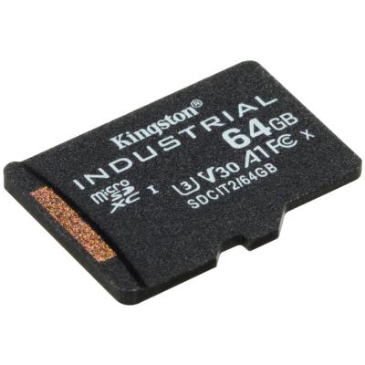 KINGSTON 64GB microSDXC / Industrial Temp / UHS-I / U3 / vč. adaptéru