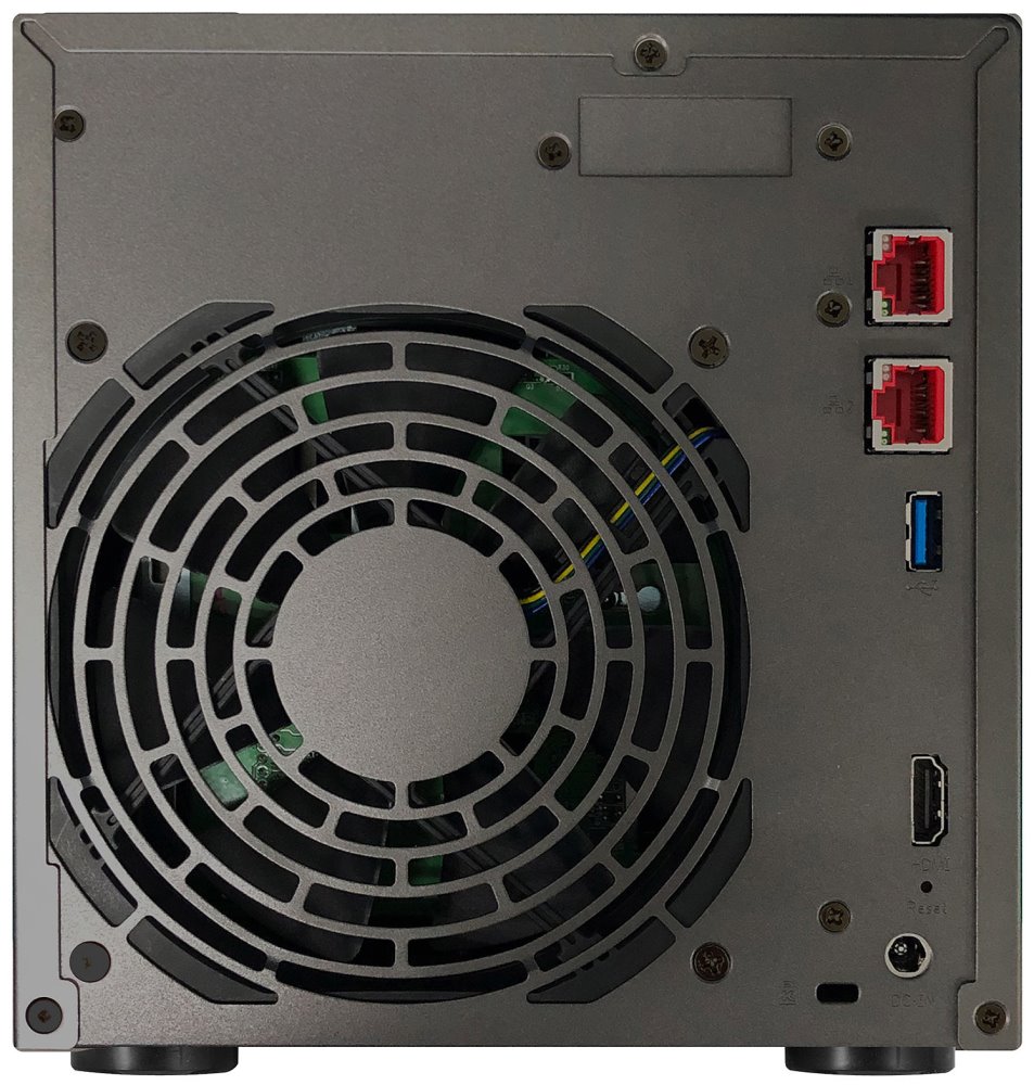 Asustor NAS AS6704T / 4x 2,5"/3,5" SATA III/ Celeron N5105 2.0 GHz/ 4GB/ 2x 2.5GbE/ 4x M.2/ PCIe / 2x USB 3.2/ HDMI+IR