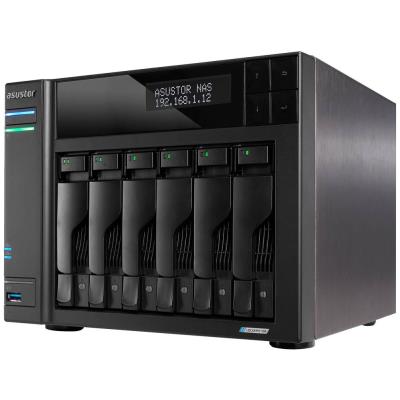 Asustor NAS AS6706T / 6x 2,5"/3,5" SATA III/ Celeron N5105 2.0 GHz/ 8GB/ 2x 2.5GbE/ 4x M.2/ PCIe / 2x USB 3.2/ HDMI+IR