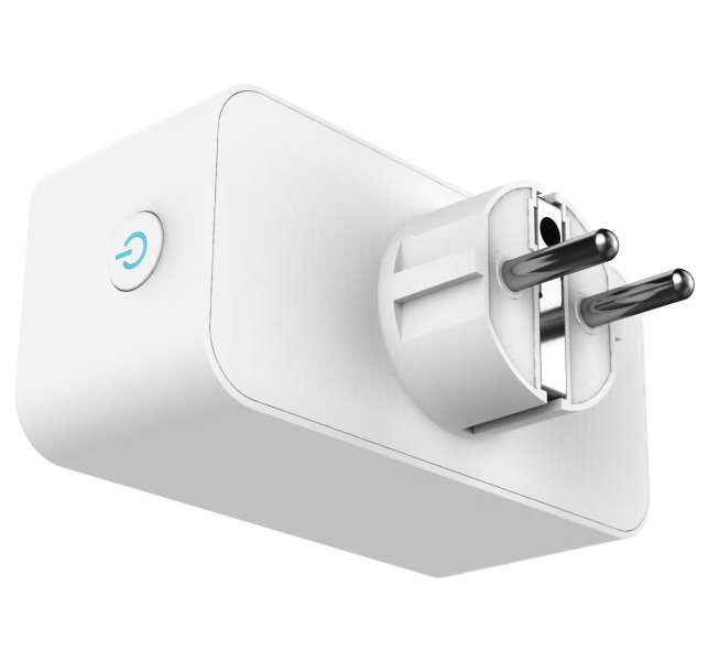 IMMAX NEO LITE SMART chytrá vnitřní 2 zásuvka s kolíkem (typ E)/ 16A/ Wi-Fi/ Google Assistant/ Amazon Alexa/ LIDL/ TUYA