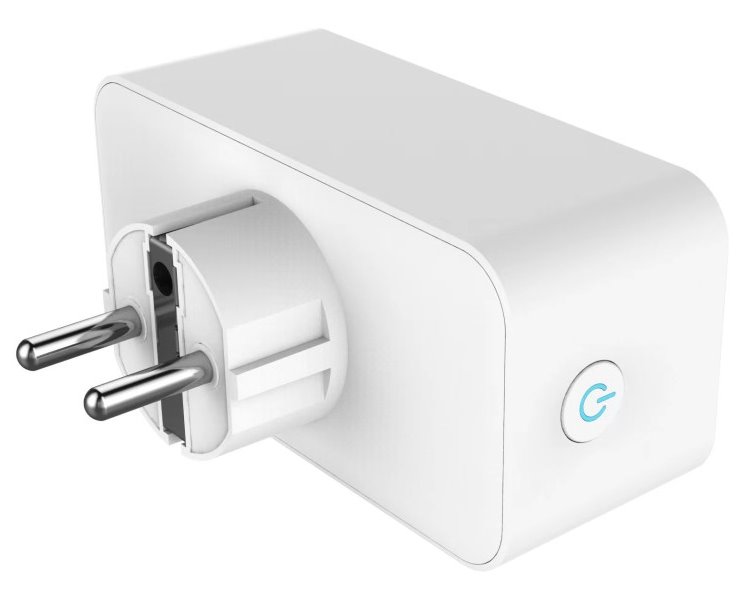 IMMAX NEO LITE SMART chytrá vnitřní 2 zásuvka s kolíkem (typ E)/ 16A/ Wi-Fi/ Google Assistant/ Amazon Alexa/ LIDL/ TUYA