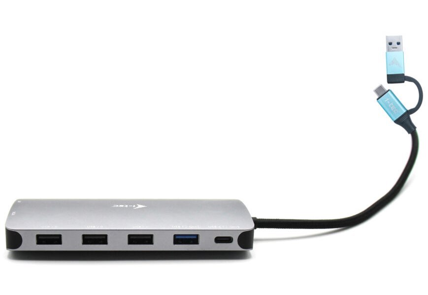 i-tec dokovací stanice USB 3.0/ USB-C/ TB/ USB-C 3.2/ 4x USB-A/ 2x HDMI/ VGA/ LAN/ micro SD/SD/ PD 100W