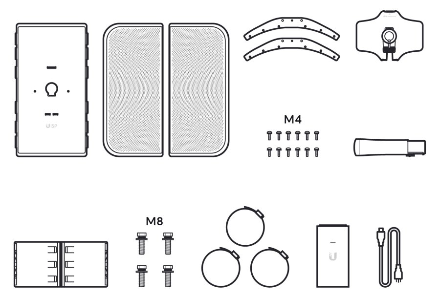 Ubiquiti UISP LTU Extreme-Range - 5GHz PtP/PtMP klient, LTU, 4096QAM, až 900Mbps, anténa 29dBi
