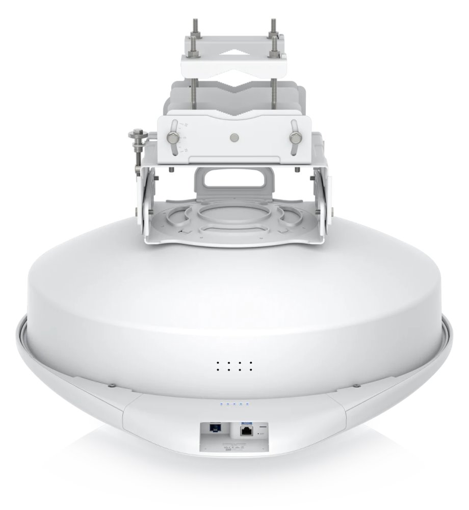 Ubiquiti AirFiber 60 XG - 60 GHz rádio (57-66 GHz), PtP, 45 dBi, SFP+ port, 5 GHz záloha, až 6 Gbps propustnost