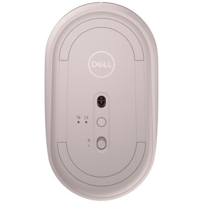 DELL myš MS3320W/ optická/ bezdrátová/ růžová