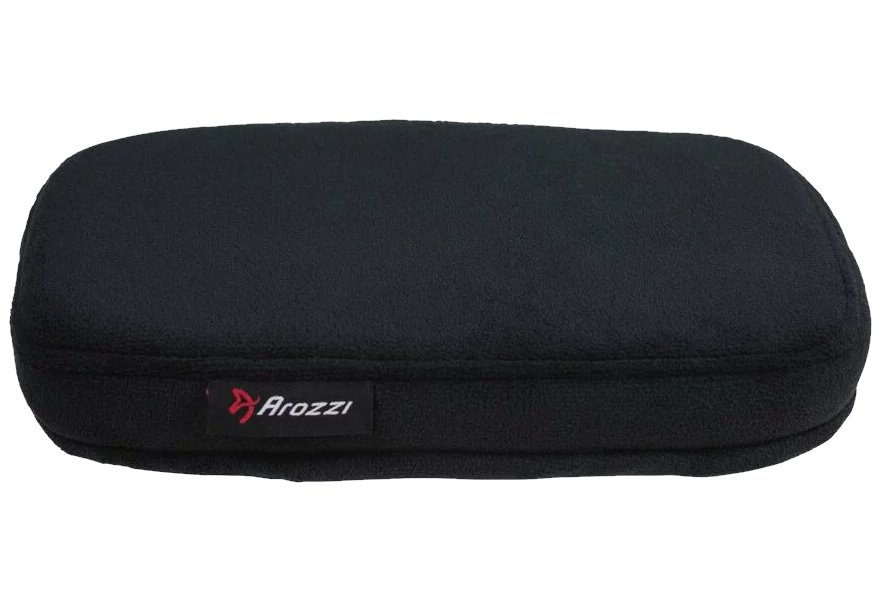 AROZZI Memory Foam Armrest Pads/ náhradní područky pro herní židle/ paměťová pěna/ černé