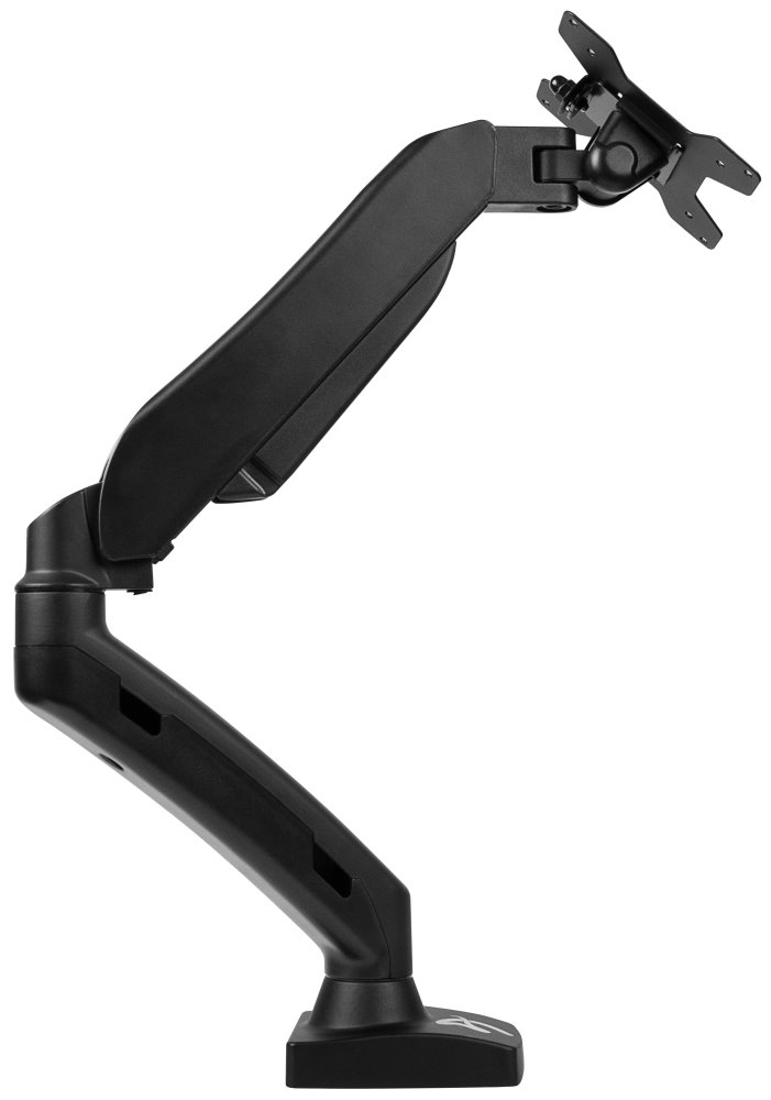 AROZZI ALZARE/ stolní držák pro monitory/ plynový píst/ ocel, hliník/ černý