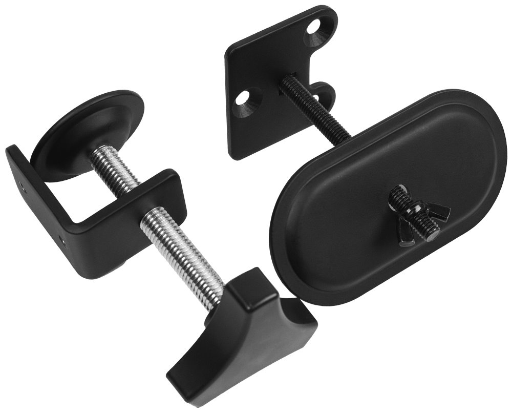 AROZZI ALZARE DUO/ stolní držák pro 2 monitory/ plynový píst/ ocel, hliník/ černý