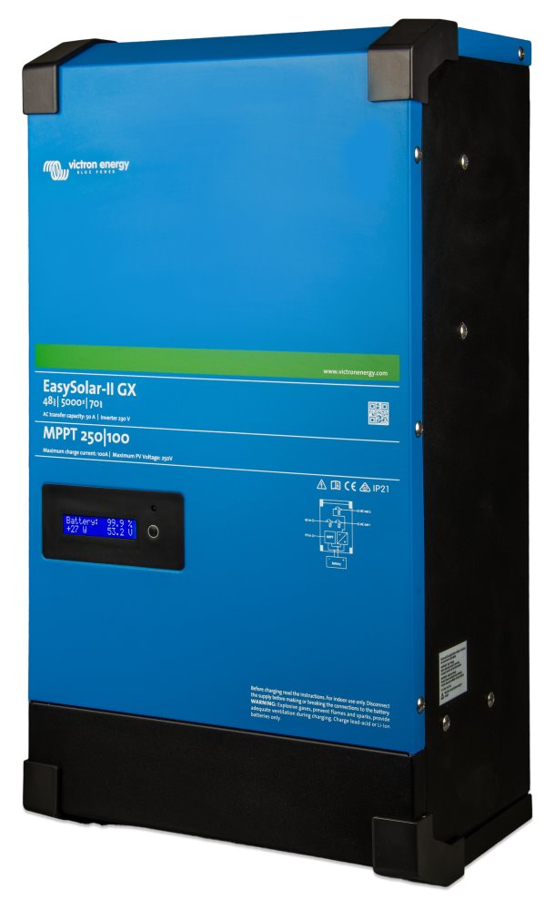 Victron EasySolar-II 48/5000/70-50 MPPT 250/100 GX Hybridní solární jednotka