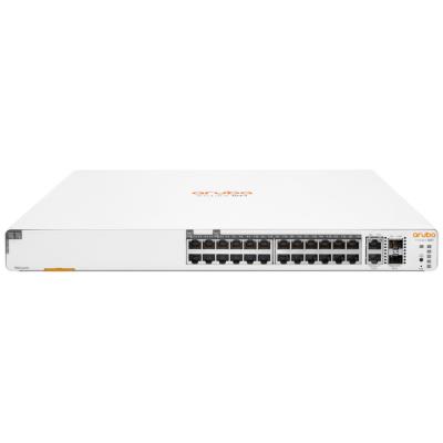HPE Aruba Instant On 1960 24G PoE (20p Class4 + 4p Class6) 2XGT 2SFP+ 370W Switch