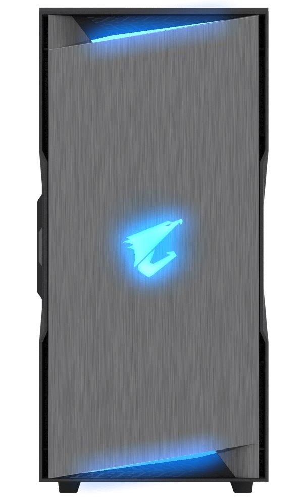 GIGABYTE AORUS C300 GLASS / ATX / průhledná bočnice / 2x USB 3.0 / USB-C / HDMI / RGB / černá