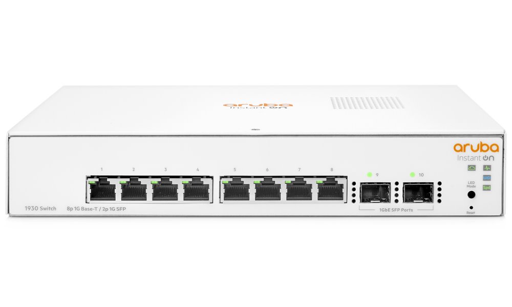 HPE Aruba Instant On 1930 8G 2SFP Switch