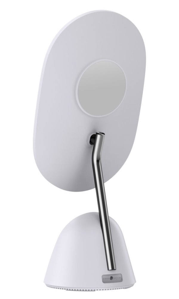 IMMAX LED kosmetické zrcátko FACE 3v1/ stojánek s Qi nabíjením/ 18W/ 70lm/ DC 12V/1,5A/ bílé