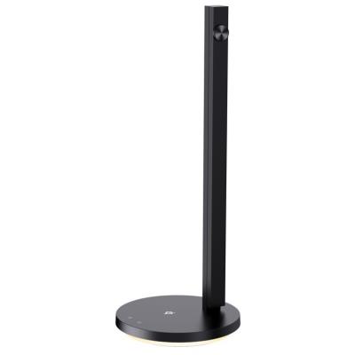 IMMAX LED stolní lampička BEAM/ Qi nabíjení/ 18W/ DC 12V/2A/ noční podsvícení/ stmívatelná/ sklápěcí rameno/ černá