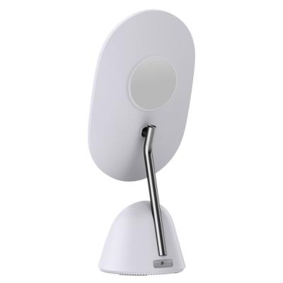 IMMAX LED kosmetické zrcátko FACE 3v1/ stojánek s Qi nabíjením/ 18W/ 70lm/ DC 12V/1,5A/ bílé