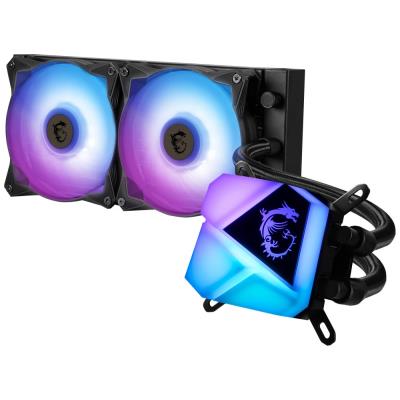OPRAVENÉ - MSI vodní chladič CPU MAG CORELIQUID C240/ 2x ARGB 120 mm fan / podpora LGA1700