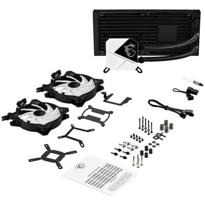 OPRAVENÉ - MSI vodní chladič CPU MAG CORELIQUID C240/ 2x ARGB 120 mm fan / podpora LGA1700