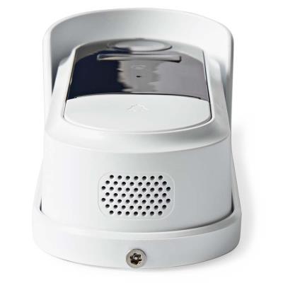 NEDIS Wi-Fi chytrý dveřní videotelefon/ 1920x1080/ 2Mpix/ IP54/ transformátor/ snímač pohybu/ noční vidění/ bílý