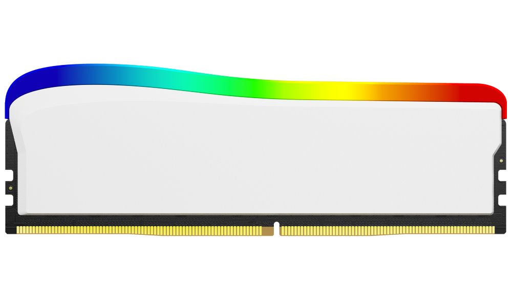 KINGSTON FURY Beast RGB 16GB DDR4 3200MT/s / CL16 / DIMM / Bílá / Kit 2x 8GB
