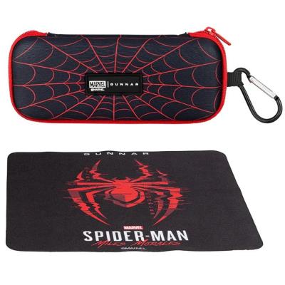 GUNNAR kancelářské/herní brýle CRUZ MARVEL SPIDER-MAN MILES MORALES EDITION * jantarová skla * BLF 65 * NATURAL focus