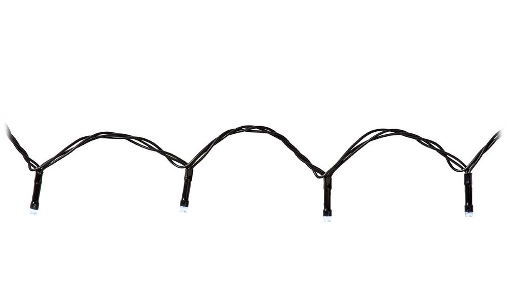 NEDIS Wi-Fi chytré dekorativní LED/ teplá až studená bílá/ 200 LED's/ Android & iOS/ Nedis® SmartLife/ 10 x 2 m