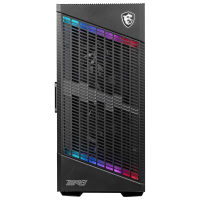 ROZBALENÉ - MSI skříň MPG VELOX 100P AIRFLOW/ bez zdroje/ levé temp. sklo/ 3x 120mm/ 1x 120mm ARGB/1x USB3.1 Type-C/2x US...