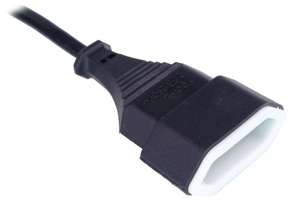 PremiumCord Kabel síťový prodlužovací dvojvidlice 230V 5m