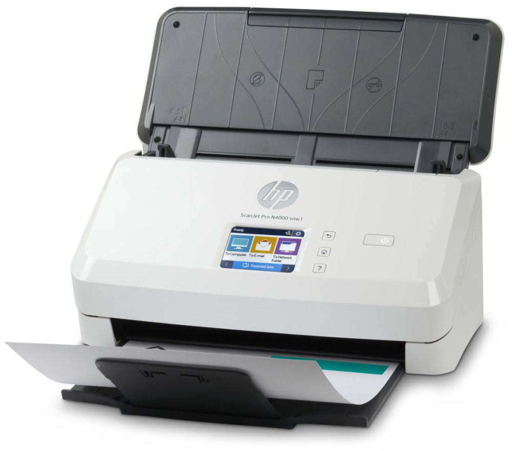 HP Scanjet Pro N4000 snw1/ A4/ 600x600/ USB/ LAN/ WiFi/ ADF