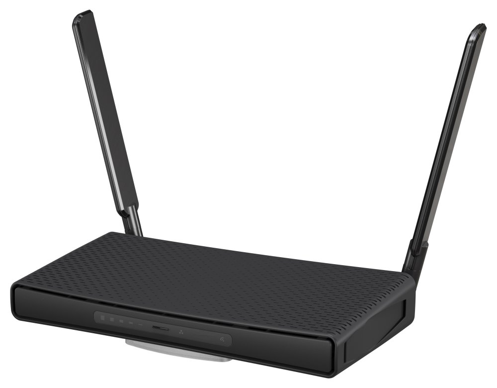 MikroTik C53UiG+5HPaxD2HPaxD, hAP ax3, 4x GbE, 1x 2.5 GbE, 2.4+5GHz Wi-Fi 6, USB 3.0, USB, PSU. L4