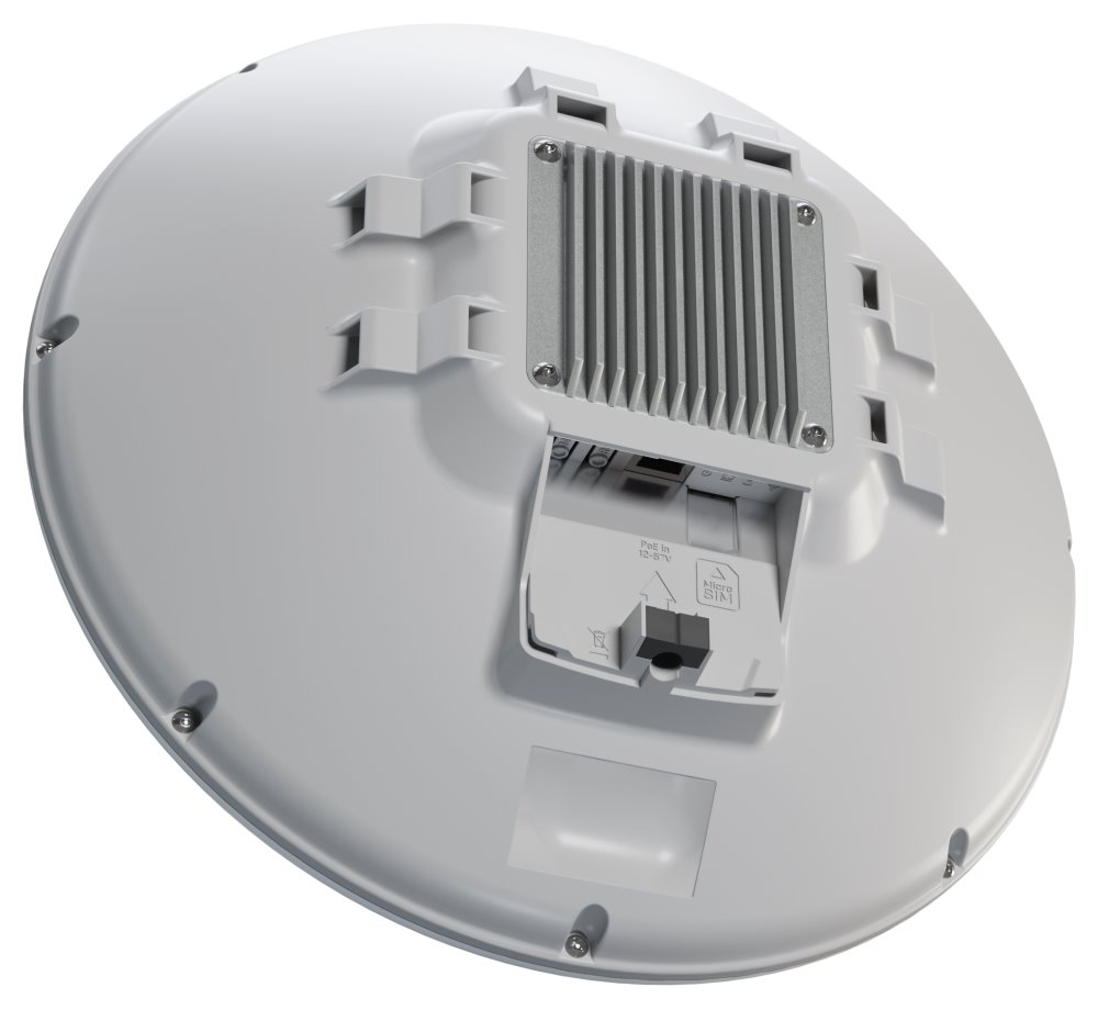 MikroTik ATL LTE18 kit, 3/4G (LTE18) modem, 4x4 MIMO, SIM slot, Gbit LAN, PoE+, RouterOS v7 L3