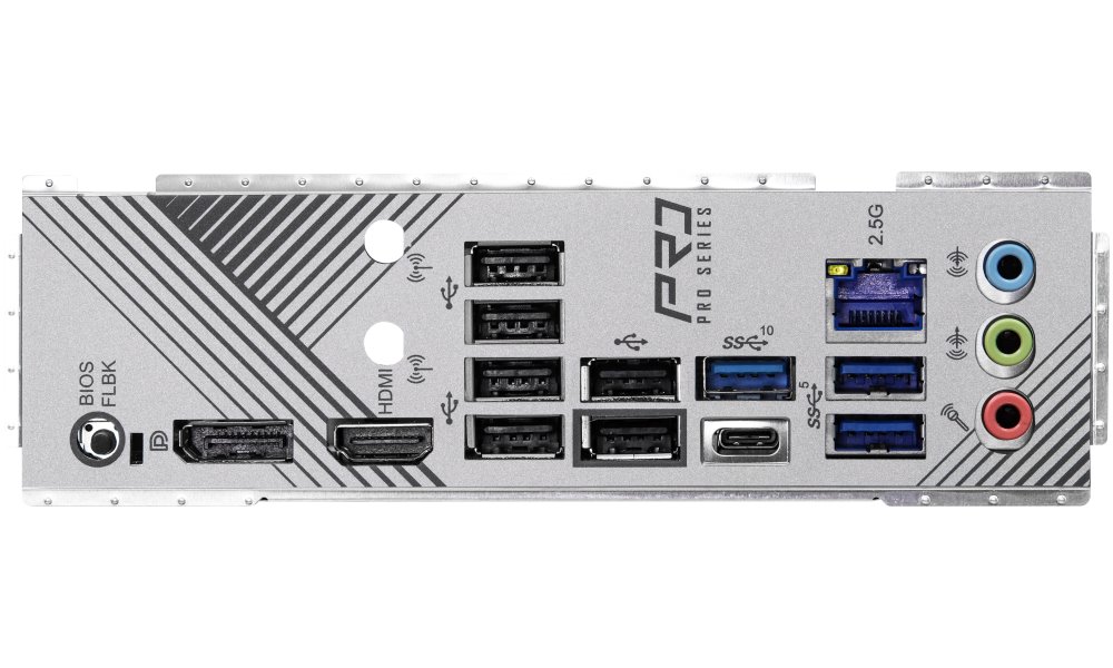 ASRock B650 Pro RS / AMD B650 / AM5 / 4x DDR5 DIMM / 3x M.2 / HDMI / DP / USB-C  / ATX