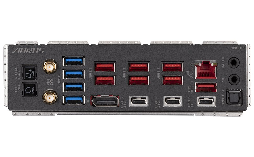 GIGABYTE Z790 AORUS MASTER / Intel Z790 / LGA1700 / 4x DDR5 / 5x M.2 / DP / 3x USB-C / WiFi / EATX