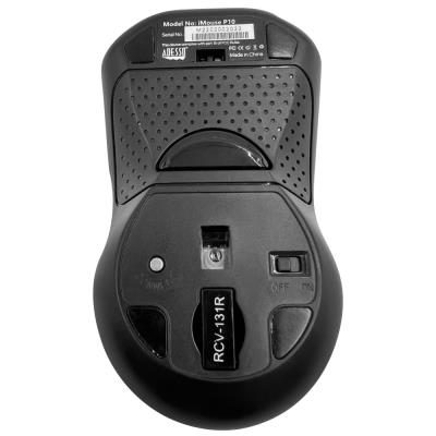 Adesso iMouse P10/ bezdrátová air myš 2,4GHz/ laser + gyroskopický snímač/ USB/ černá