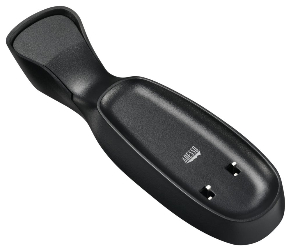 Adesso iMouse P30GO Plus/ bezdrátová air myš 2,4GHz/ laser + gyroskopický snímač/ nabíjatelná/ USB/ černá