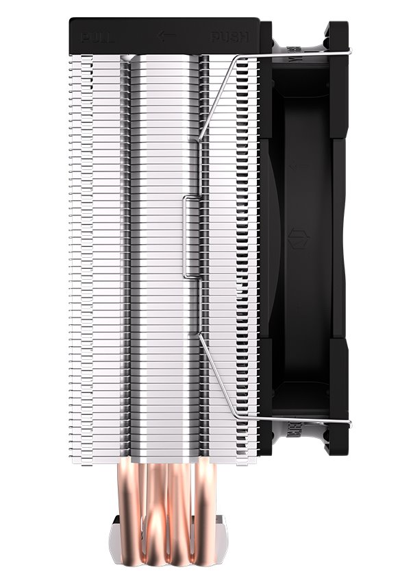 Endorfy chladič CPU Fera 5 / ultratichý/ 120mm fan/ 4 heatpipes / PWM/ pro Intel i AMD