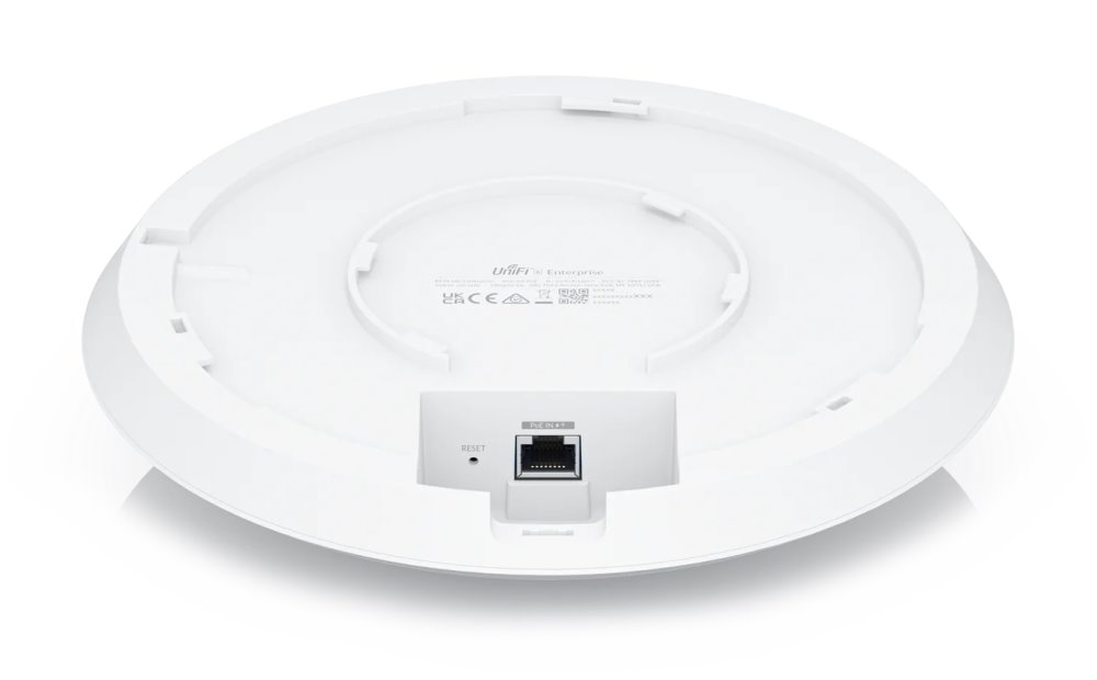 Ubiquiti UniFi 6 Enterprise - Wi-Fi 6E AP, 2.4/5/6GHz, až 10.2 Gbps, 1x 2.5GbE, PoE+ (bez PoE injektoru