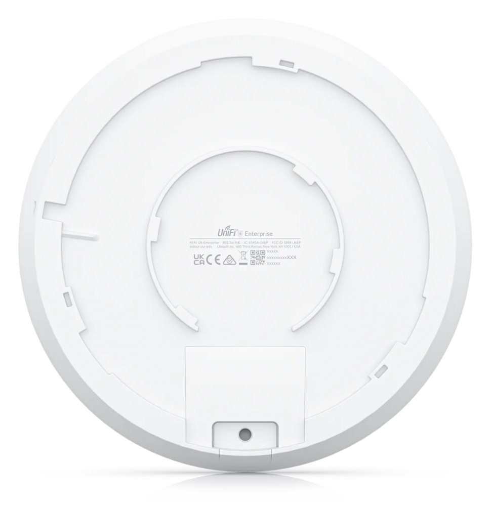 Ubiquiti UniFi 6 Enterprise - Wi-Fi 6E AP, 2.4/5/6GHz, až 10.2 Gbps, 1x 2.5GbE, PoE+ (bez PoE injektoru