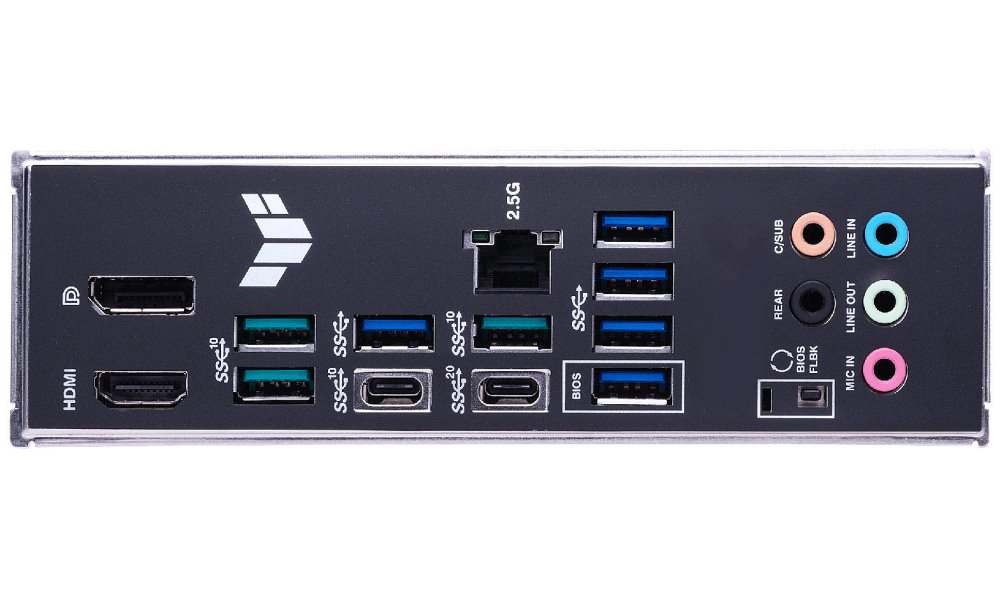 ASUS TUF GAMING X670E-PLUS / AMD X670 / AM5 / 4x DDR5 / 4x M.2 / HDMI / DP / USB-C / ATX