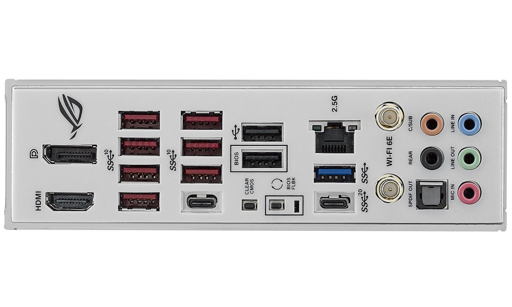 ASUS ROG STRIX X670E-A GAMING WIFI / AMD X670 / AM5 / 4x DDR5 / 4x M.2 / HDMI / DP / USB-C / WiFi / ATX