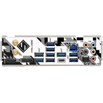 ASRock Z790 Steel Legend WiFi / Intel Z790 / LGA1700 / 4x DDR5 / 5x M.2 / HDMI / DP / USB-C / WiFi / ATX