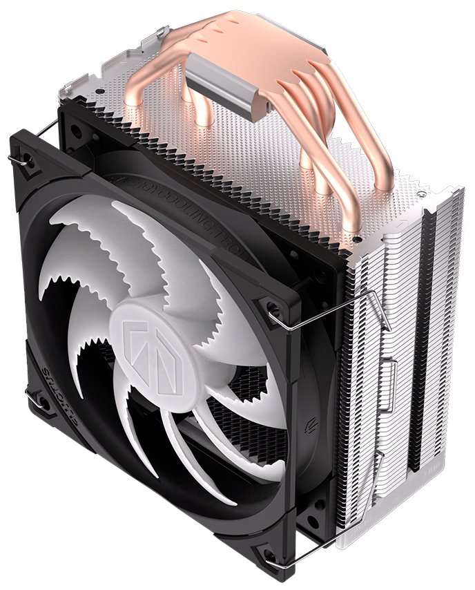 Endorfy chladič CPU Fera 5 ARGB / ultratichý/ 120mm fan/ 4 heatpipes / PWM/ ARGB / pro Intel i AMD
