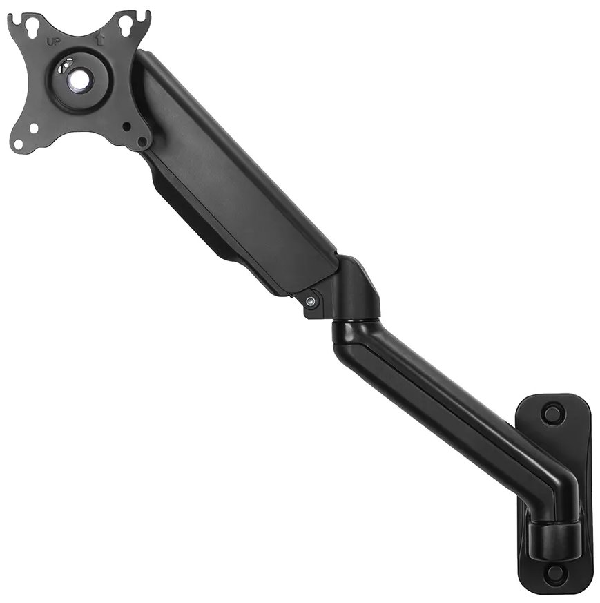 Neomounts  WL70-450BL11/Držák displeje/na stěnu/17-32"/sklopný/rotace/plynový píst/3 čepy/VESA 100X100/nosn. 9kg/černý