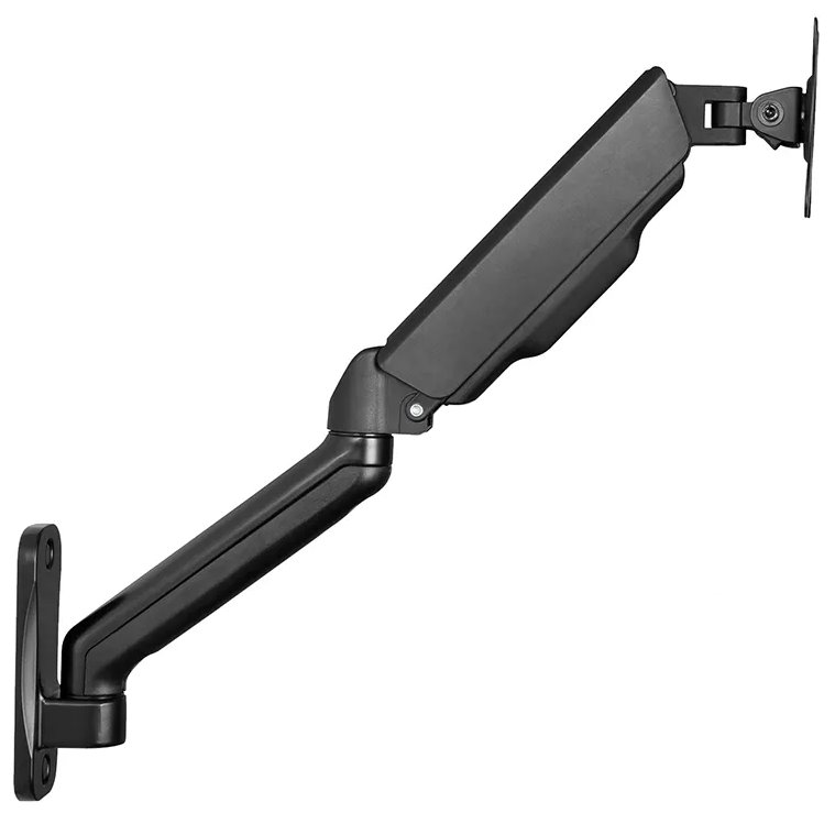 Neomounts  WL70-450BL11/Držák displeje/na stěnu/17-32"/sklopný/rotace/plynový píst/3 čepy/VESA 100X100/nosn. 9kg/černý