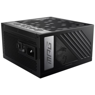 MSI zdroj MPG A850G PCIE5/ 850W/ ATX3.1/ akt. PFC/ 10 let záruka/ 135mm ventilátor/ plně modulární/ 80PLUS Gold