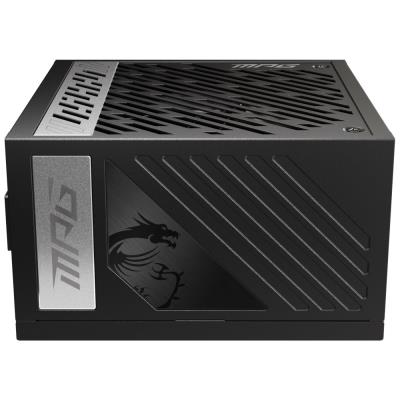MSI zdroj MPG A850G PCIE5/ 850W/ ATX3.1/ akt. PFC/ 10 let záruka/ 135mm ventilátor/ plně modulární/ 80PLUS Gold