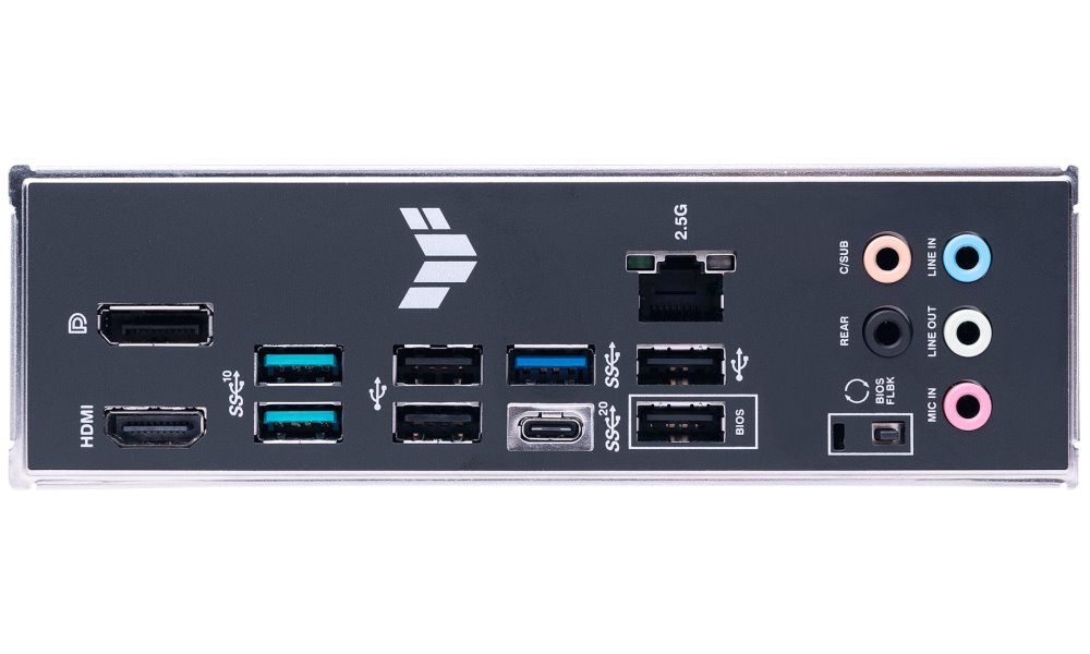 ASUS TUF GAMING B650M-PLUS / AMD B650 / AM5 / 4x DDR5 / 2x M.2 / HDMI / DP / USB-C / mATX