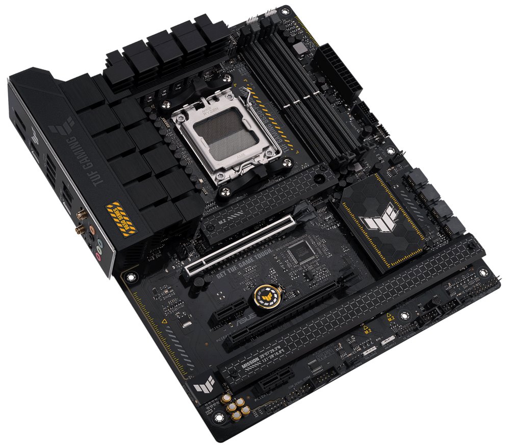 ASUS TUF GAMING B650-PLUS WIFI / AMD B650 / AM5 / 4x DDR5 / 3x M.2 / HDMI / DP / USB-C / WiFi / ATX