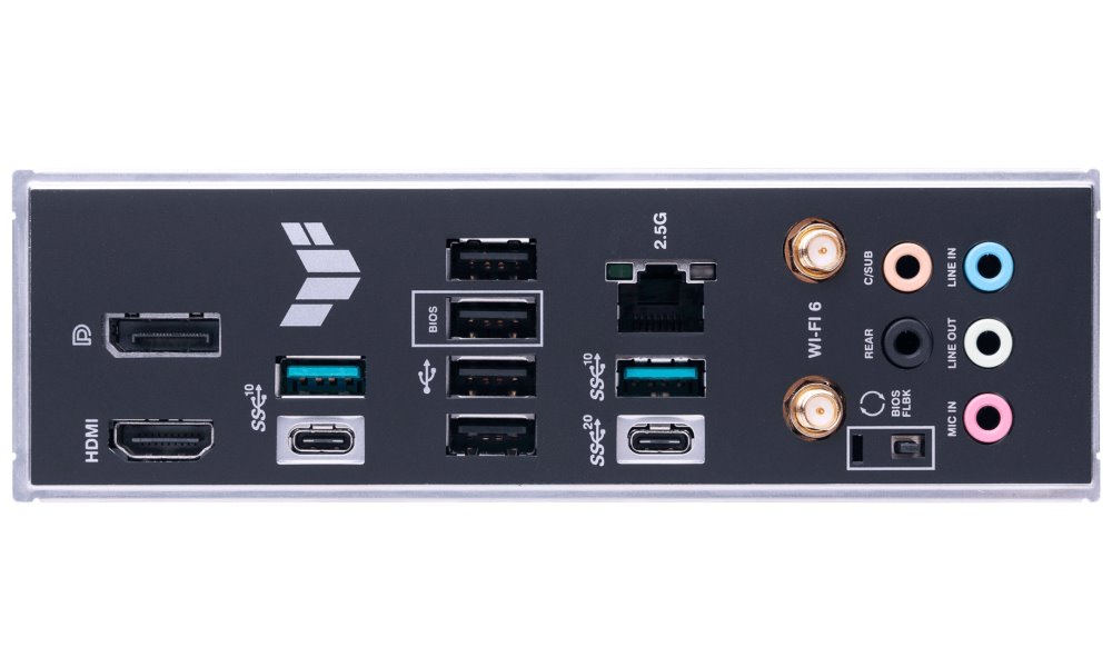 ASUS TUF GAMING B650-PLUS WIFI / AMD B650 / AM5 / 4x DDR5 / 3x M.2 / HDMI / DP / USB-C / WiFi / ATX