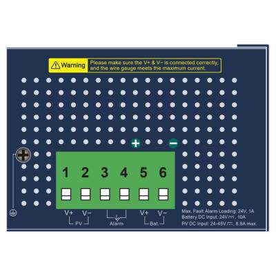 Planet BSP-360 v3 průmyslový solární switch/router, 5x1Gb, 4x PoE+ 802.3at 120W, baterie, 24-45VDC, -10~60°C, IP30